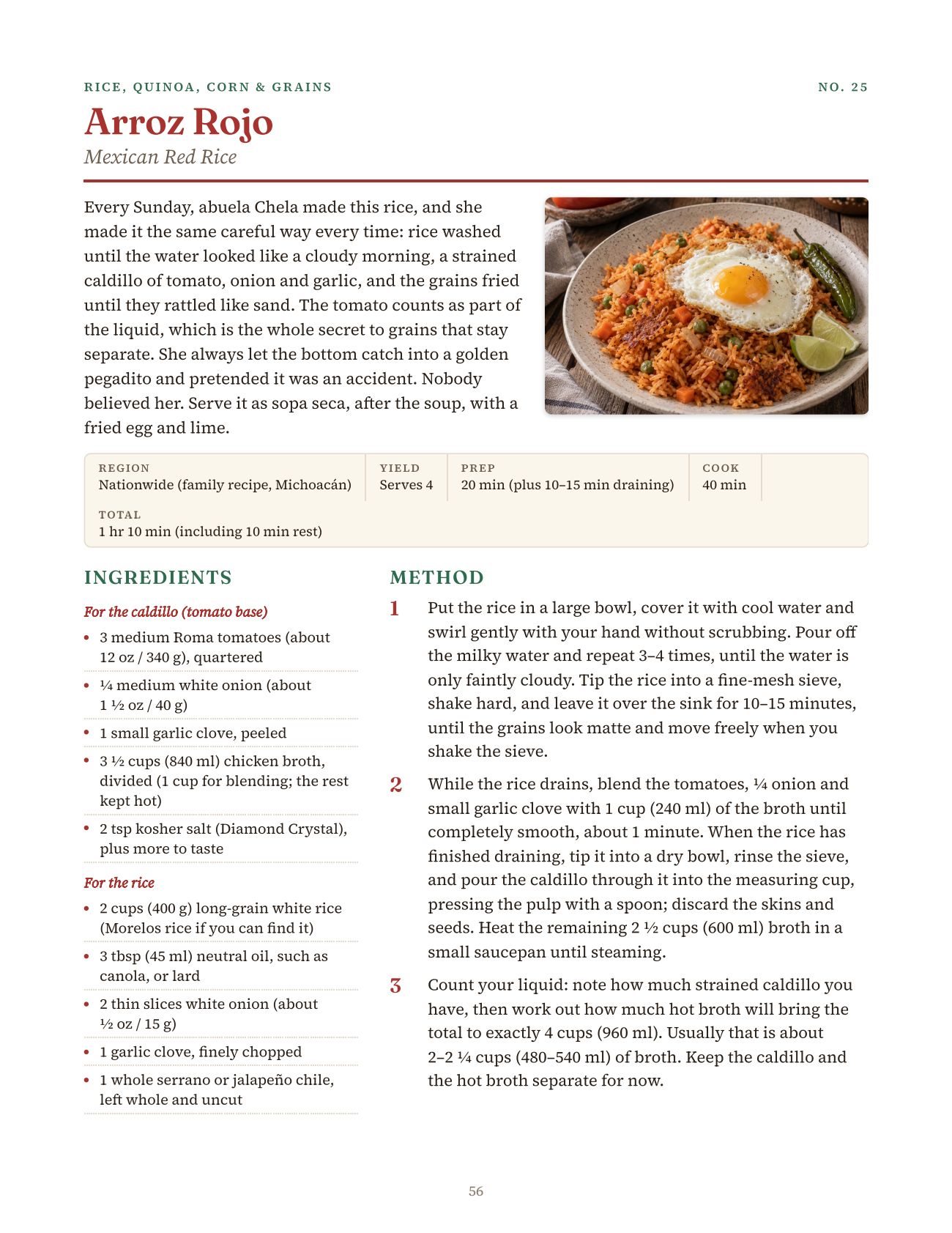 The Mexican Kitchen, page 56