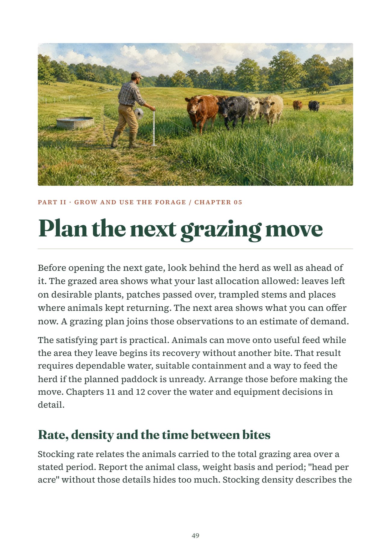 The Living Farm (free with both), page 49